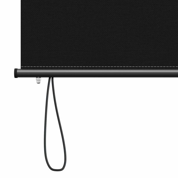 Ролетна щора Черно 140 x 250 cm Текстил и Алуминий