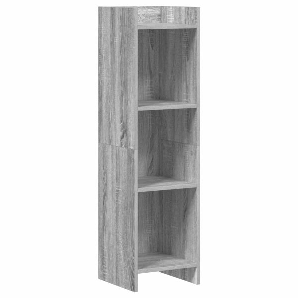 Библиотека Сив Сонома 30 x 30 x 111 см Инженерна дървесина