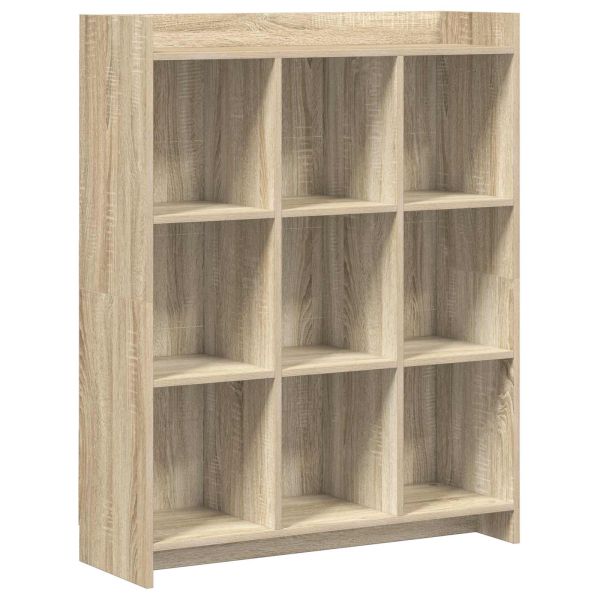 Библиотека Дъб сонома 87,5 x 30 x 111 см Инженерна дървесина