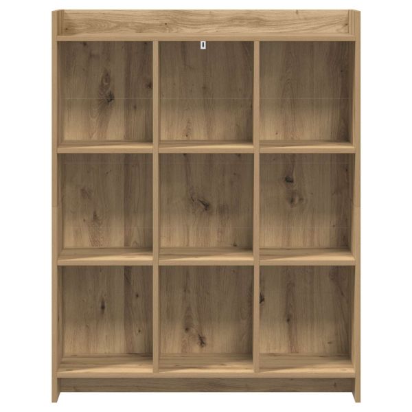 Библиотека Дъб артизан 87,5 x 30 x 111 см Инженерна дървесина
