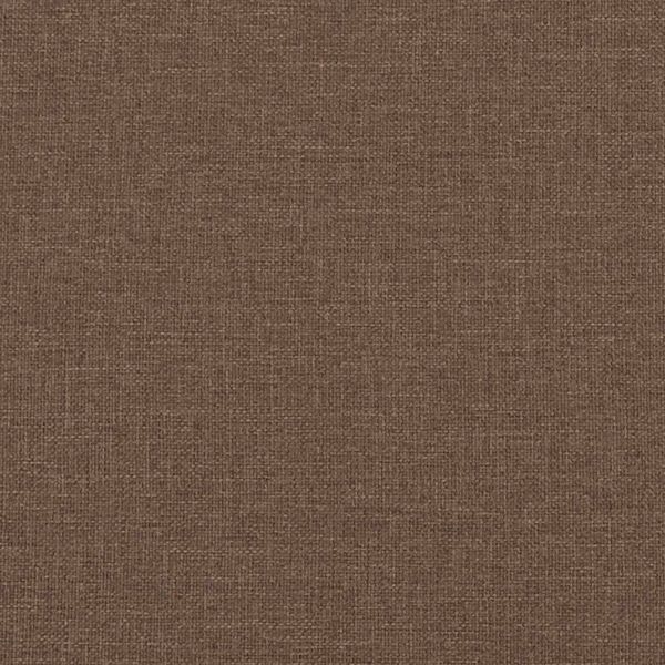 Диван 3 pcs Кафяво 219 x 80 x 82 см Ленена смесена тъкан
