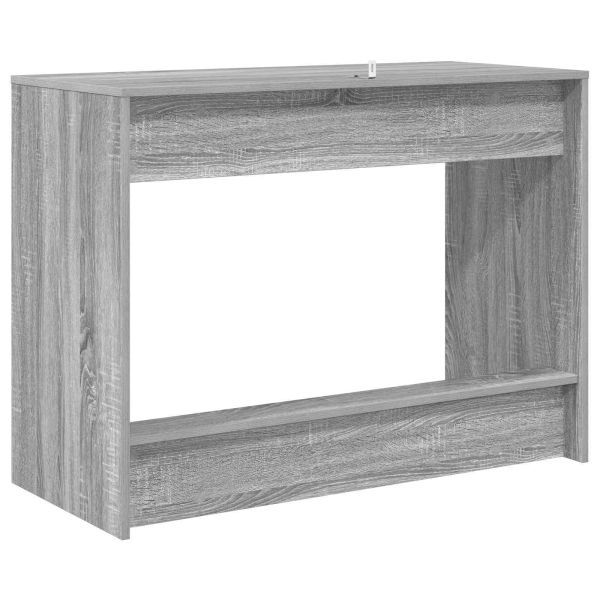 Легло с бюро Сив Сонома Инженерна дървесина 100 x 45 x 75 cm