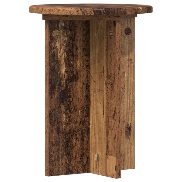 Стойка за растения 2 pcs Старо дърво Ø29,5 x 40 см