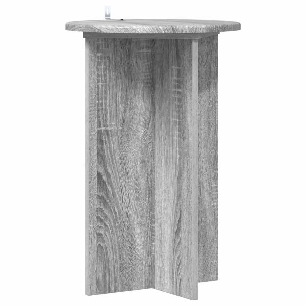Стойка за растения 2 pcs Сива сонома Ø40 x 60 см