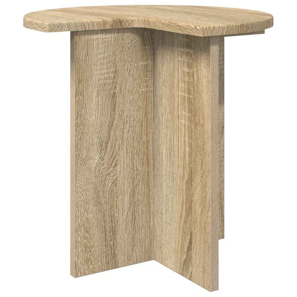 Странична маса със съхранение 2 pcs Дъб сонома Ø 39 x 38 см