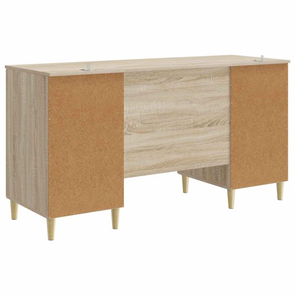 Бюро Дъб сонома Инженерна дървесина 142,5 x 50 x 75 см