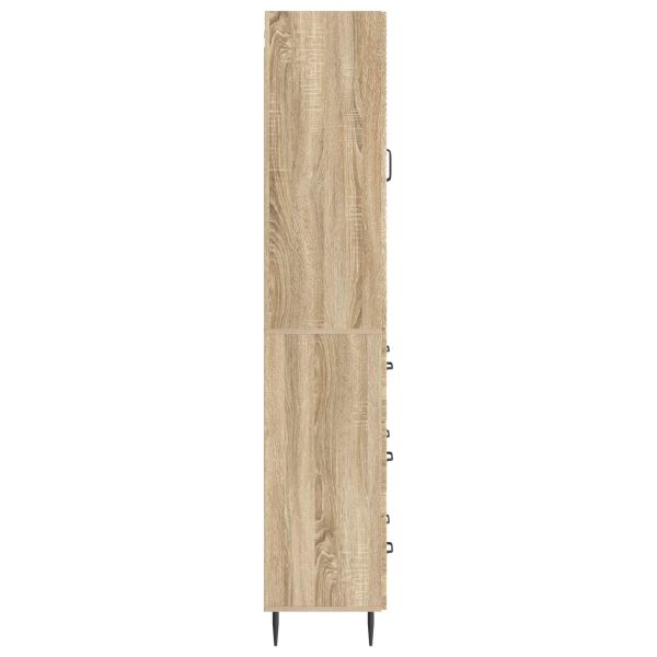 Комплект шкафове 2 pcs Дъб сонома 66 x 34,5 x 90 см