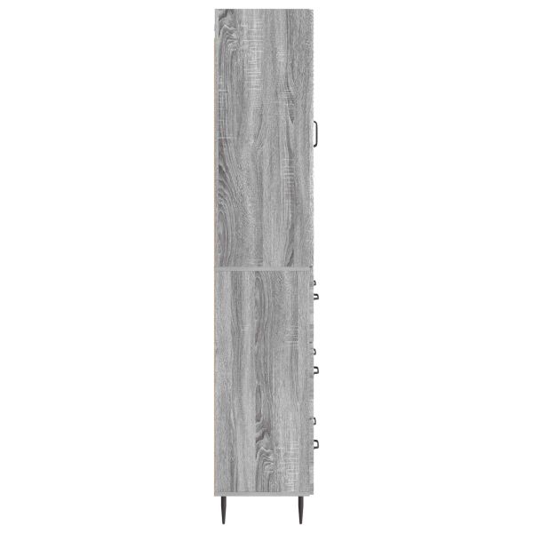 Комплект шкафове 2 pcs Сив Сонома 66 x 34,5 x 90 см