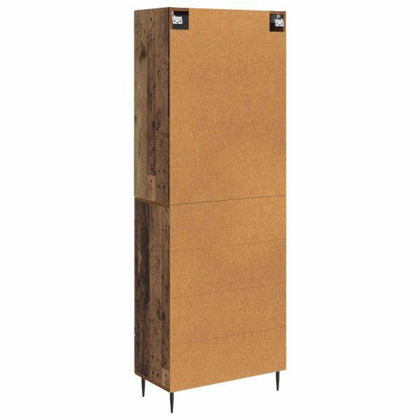 Комплект шкафове 2 pcs Старо дърво 66 x 34,5 x 90 см