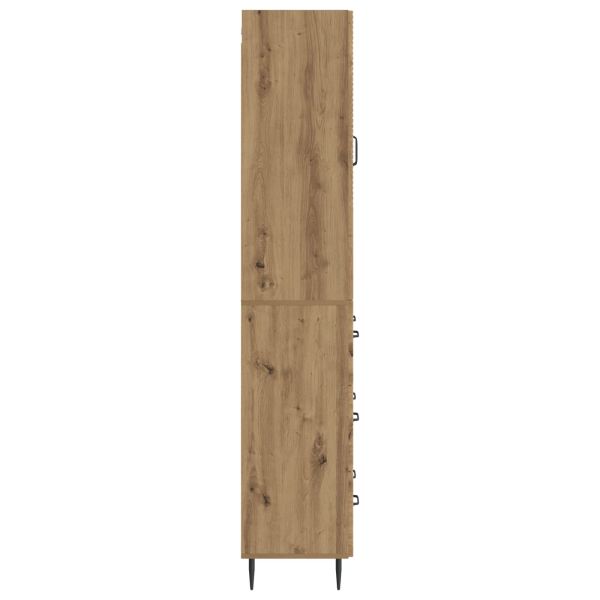 Комплект шкафове 2 pcs Дъб артизан 66 x 34,5 x 90 см