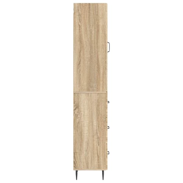 Комплект шкафове 2 pcs Дъб сонома 33 x 34,5 x 90 см