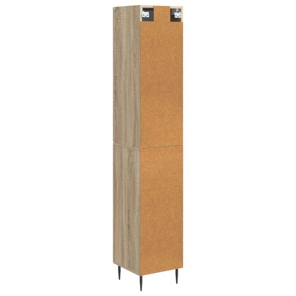 Комплект шкафове 2 pcs Дъб сонома 33 x 34,5 x 90 см