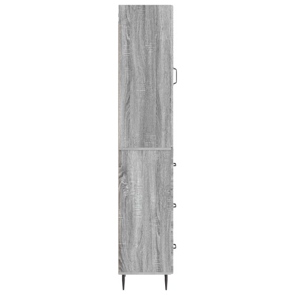 Комплект шкафове 2 pcs Сив Сонома 33 x 34,5 x 90 см