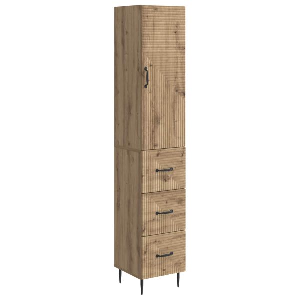 Комплект шкафове 2 pcs Дъб артизан 33 x 34,5 x 90 см
