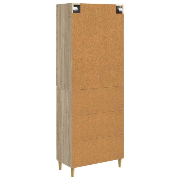 Комплект шкафове 2 pcs Дъб сонома 66 x 34,5 x 90 см