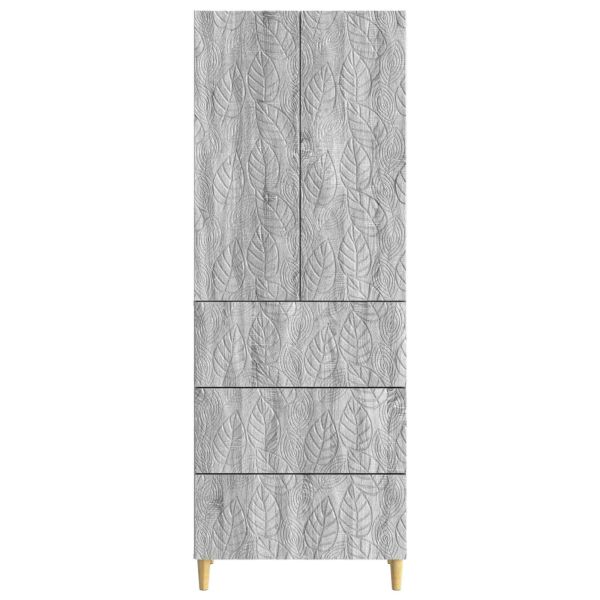 Комплект шкафове 2 pcs Сив Сонома 66 x 34,5 x 90 см