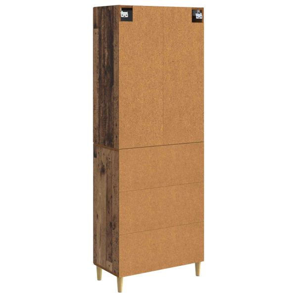 Комплект шкафове 2 pcs Старо дърво 66 x 34,5 x 90 см