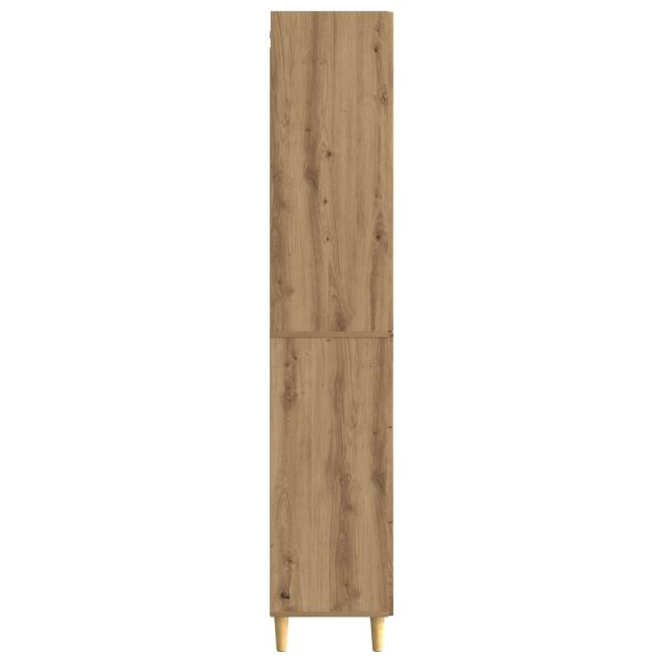 Комплект шкафове 2 pcs Дъб артизан 66 x 34,5 x 90 см
