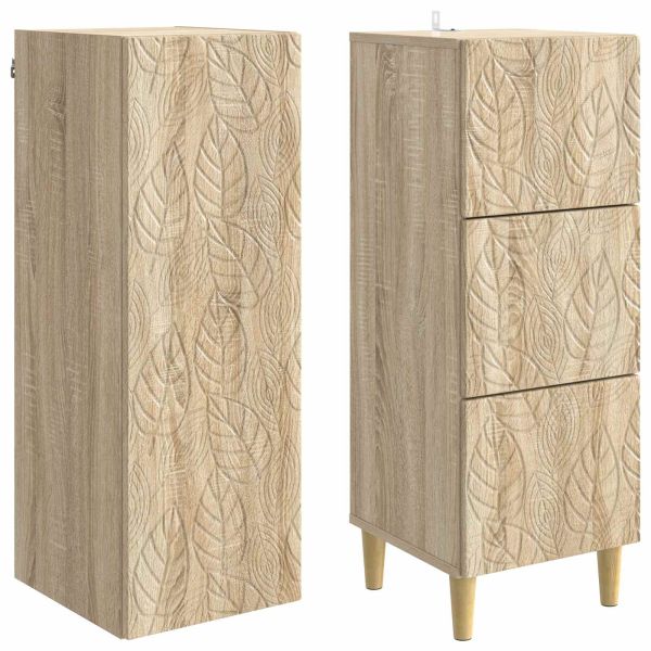 Комплект шкафове 2 pcs Дъб сонома 33 x 34,5 x 90 см