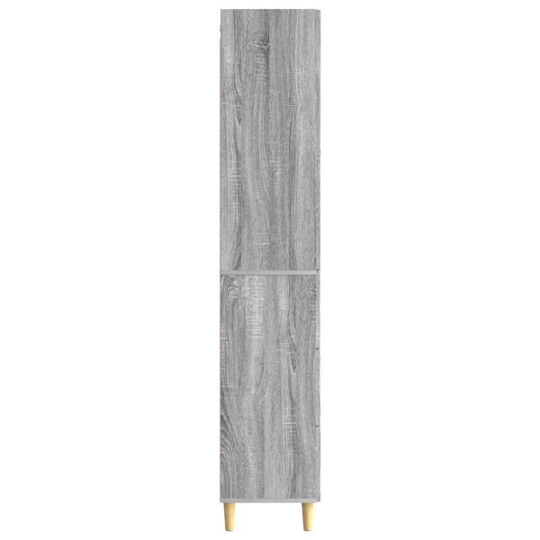 Комплект шкафове 2 pcs Сив Сонома 33 x 34,5 x 90 см