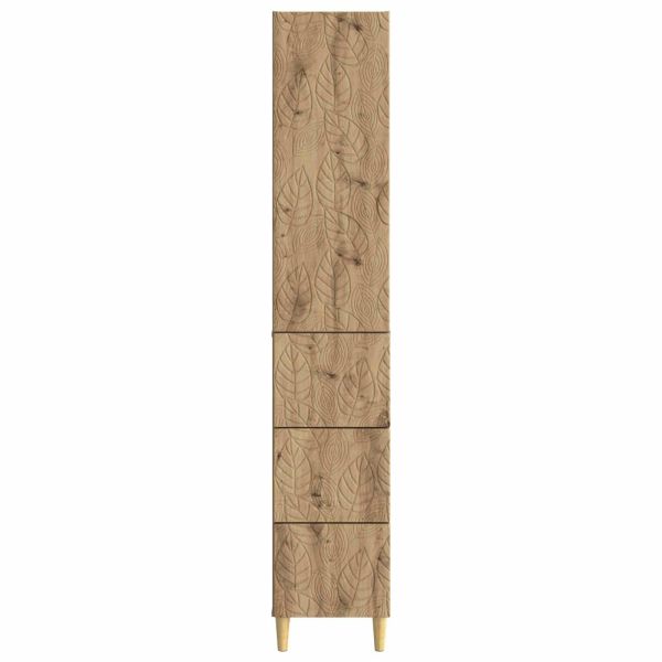 Комплект шкафове 2 pcs Дъб артизан 33 x 34,5 x 90 см