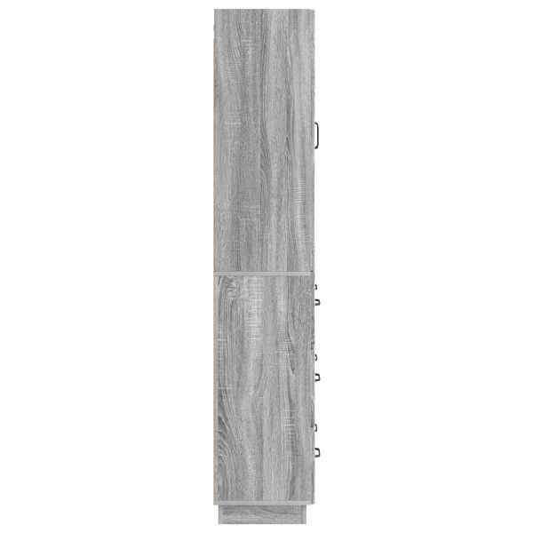Комплект шкафове 2 pcs Сив Сонома 66 x 34,5 x 87 см