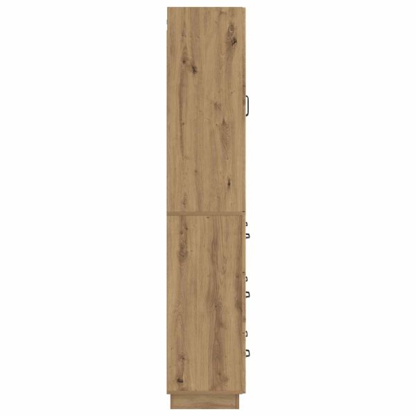 Комплект шкафове 2 pcs Дъб артизан 66 x 34,5 x 87 см