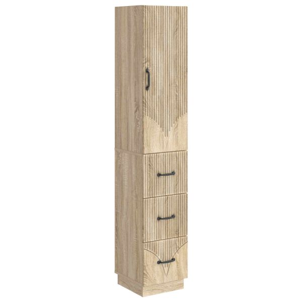 Комплект шкафове 2 pcs Дъб сонома 33 x 34,5 x 87 см