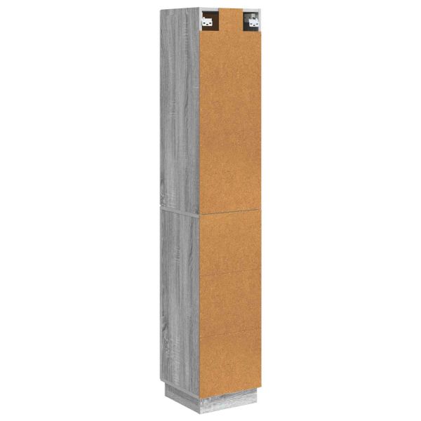 Комплект шкафове 2 pcs Сив Сонома 33 x 34,5 x 87 см