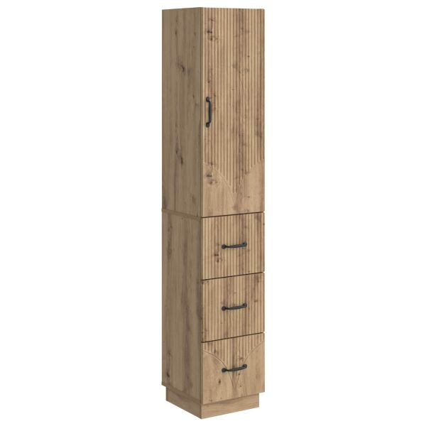 Комплект шкафове 2 pcs Дъб артизан 33 x 34,5 x 87 см