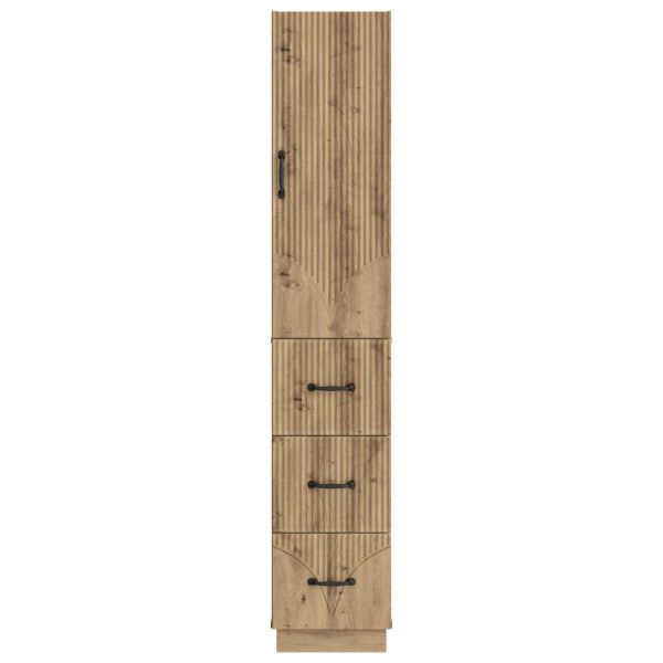 Комплект шкафове 2 pcs Дъб артизан 33 x 34,5 x 87 см