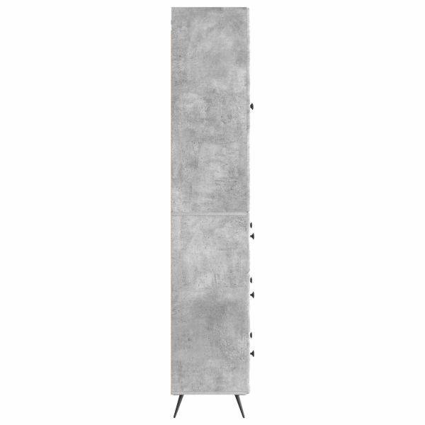 Комплект шкафове 2 pcs Бетонно сиво 66 x 34,5 x 90 см