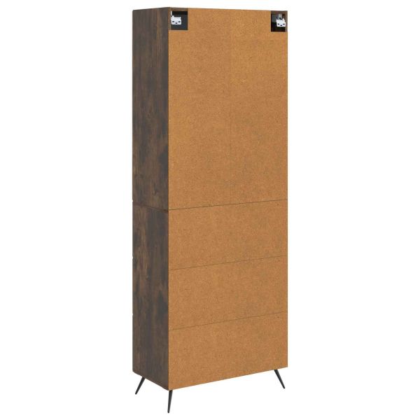 Комплект шкафове 2 pcs Опушен дъб 66 x 34,5 x 90 см