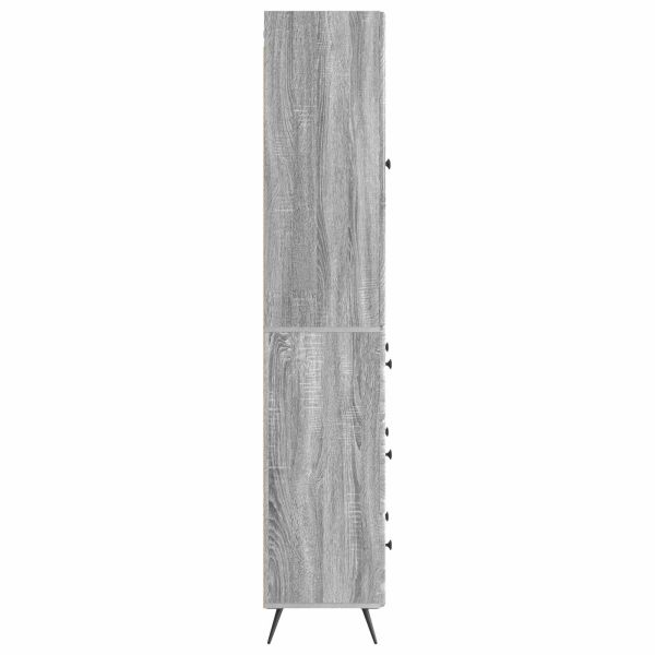 Комплект шкафове 2 pcs Сив Сонома 66 x 34,5 x 90 см