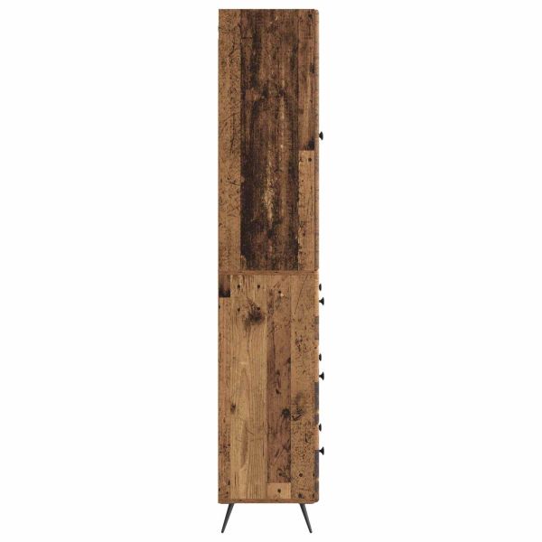 Комплект шкафове 2 pcs Старо дърво 66 x 34,5 x 90 см