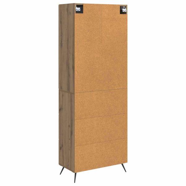 Комплект шкафове 2 pcs Дъб артизан 66 x 34,5 x 90 см