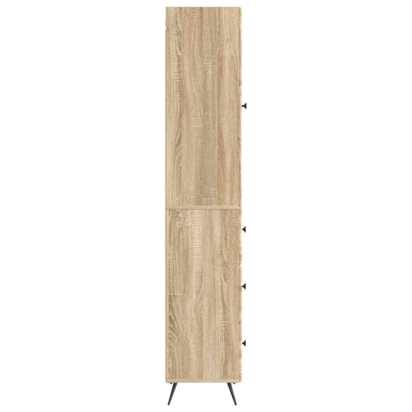 Комплект шкафове 2 pcs Дъб сонома 34,5 x 34,5 x 90 см