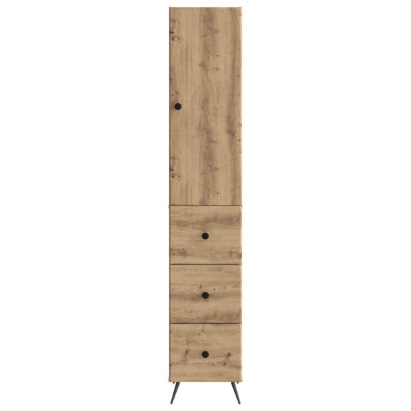 Комплект шкафове 2 pcs Дъб артизан 34,5 x 34,5 x 90 см
