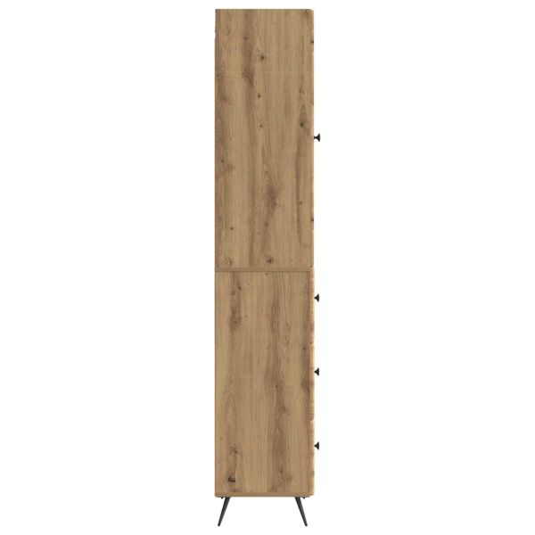 Комплект шкафове 2 pcs Дъб артизан 34,5 x 34,5 x 90 см