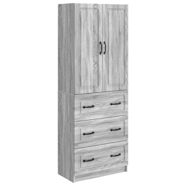 Комплект шкафове 2 pcs Сив Сонома 66 x 34,5 x 87 см