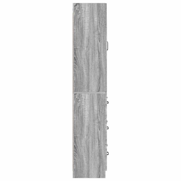 Комплект шкафове 2 pcs Сив Сонома 66 x 34,5 x 87 см