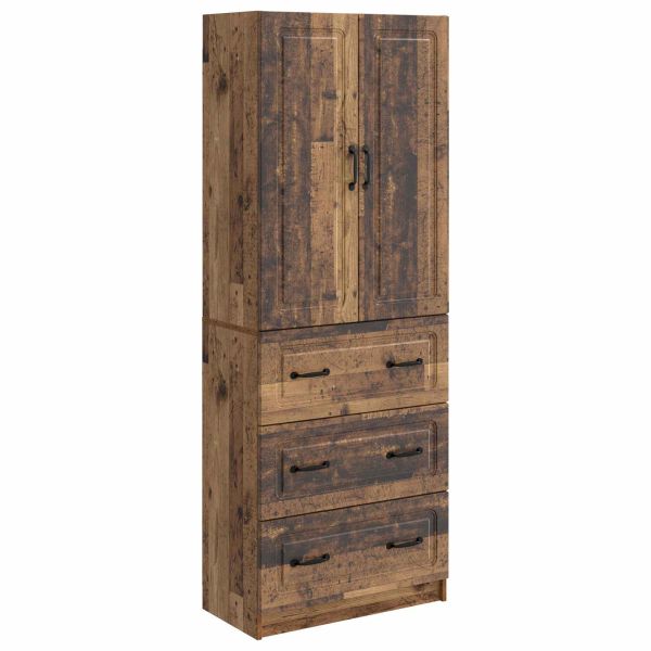 Комплект шкафове 2 pcs Старо дърво 66 x 34,5 x 87 см
