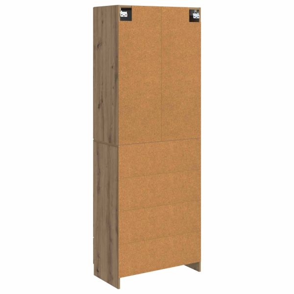 Комплект шкафове 2 pcs Дъб артизан 66 x 34,5 x 87 см