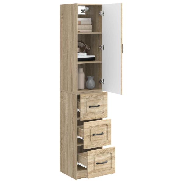 Комплект шкафове 2 pcs Дъб сонома 33 x 34,5 x 87 см