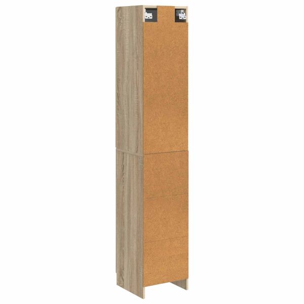 Комплект шкафове 2 pcs Дъб сонома 33 x 34,5 x 87 см