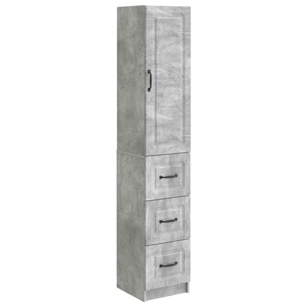 Комплект шкафове 2 pcs Бетонно сиво 33 x 34,5 x 87 см