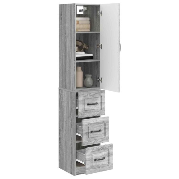 Комплект шкафове 2 pcs Сив Сонома 33 x 34,5 x 87 см