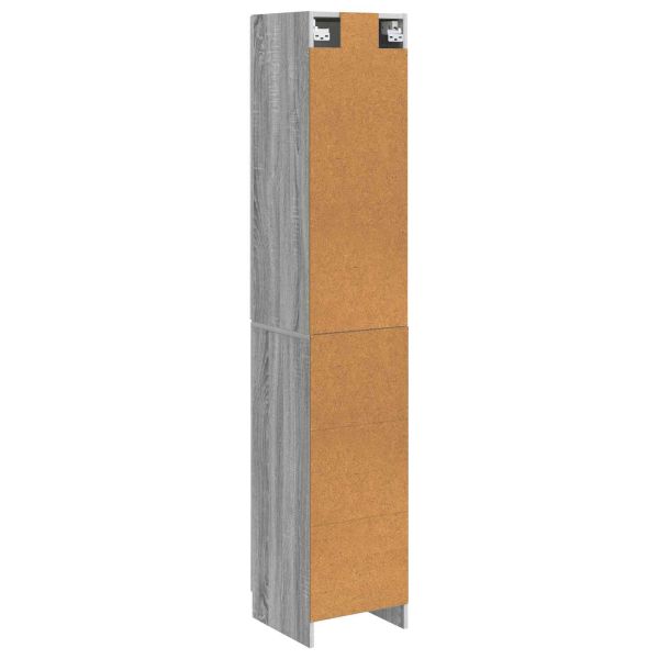 Комплект шкафове 2 pcs Сив Сонома 33 x 34,5 x 87 см