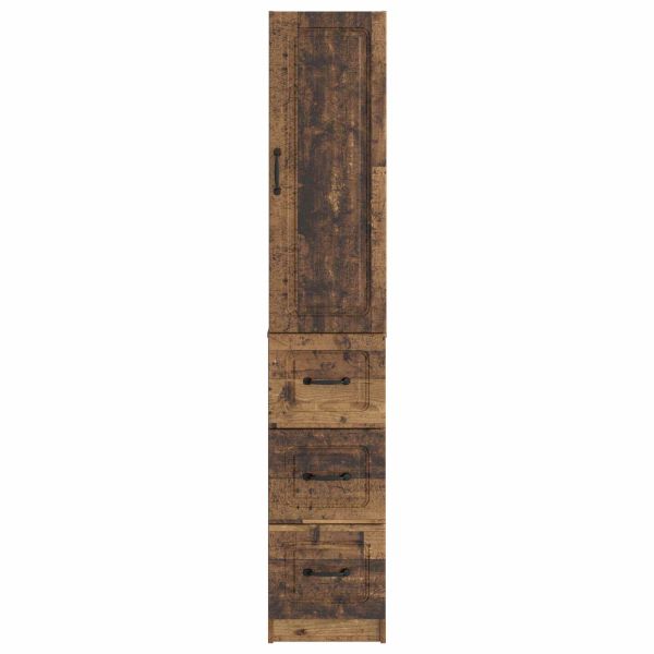 Комплект шкафове 2 pcs Старо дърво 33 x 34,5 x 87 см