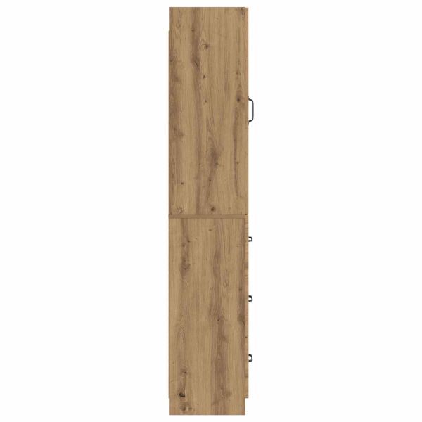 Комплект шкафове 2 pcs Дъб артизан 33 x 34,5 x 87 см